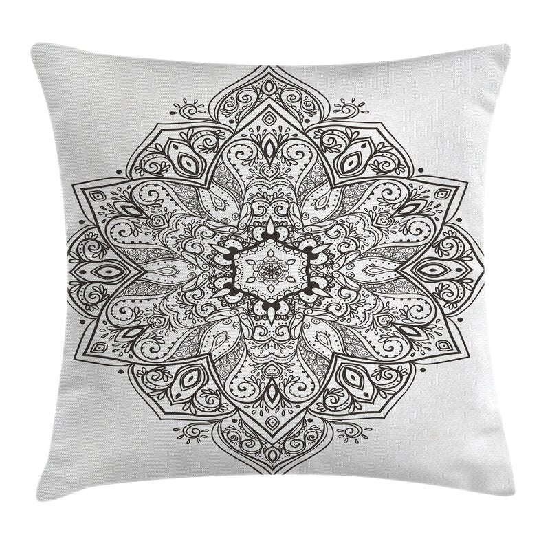 18" x 18" Mandala Eastern Psychedelic Pillow Cover CYS272