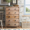 Barnwood Mannion 5 Drawer 33'' W Solid Wood Chest