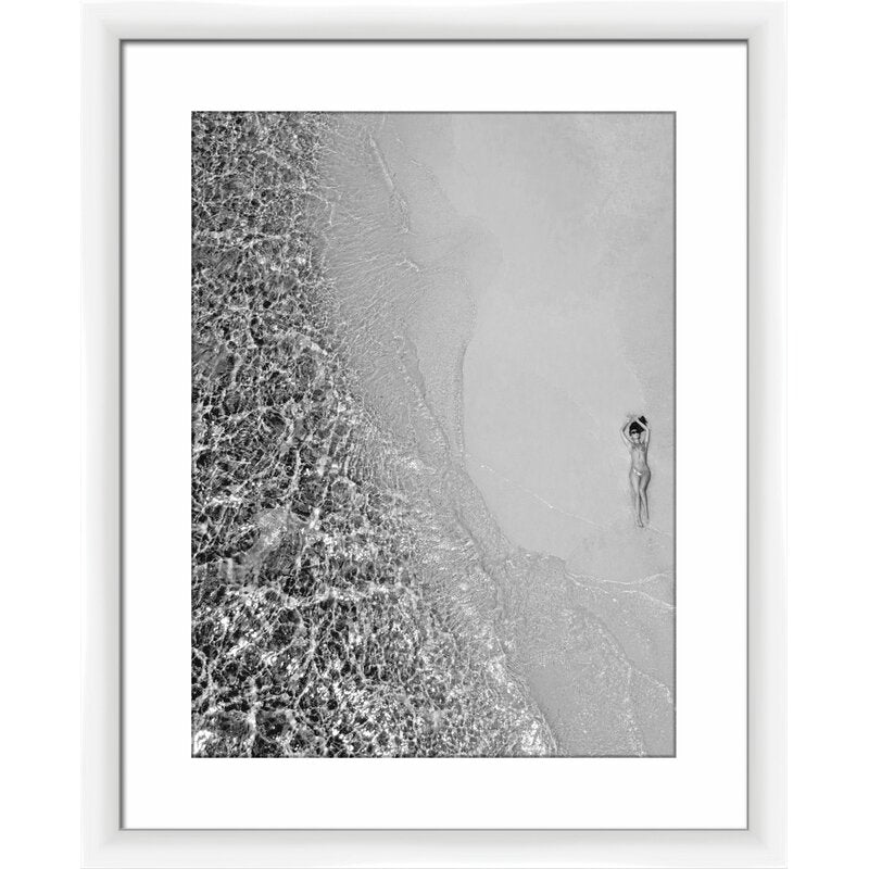 22" H x 18" W x 1.25" D Marable 'Relaxing Summer 2' by PTM Images - Picture Frame Print