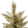 5' Lighted Faux Spruce Christmas Tree