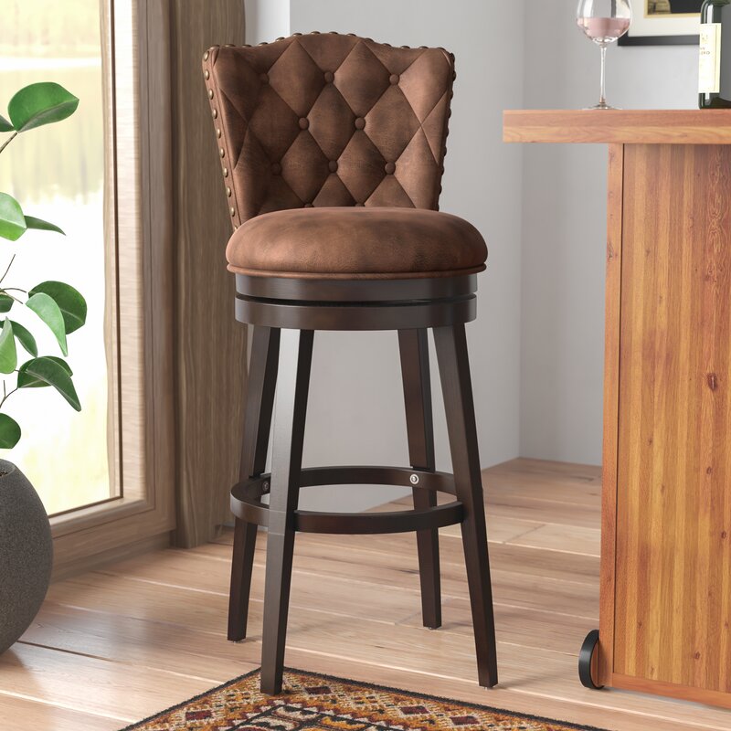 Marthasville swivel bar cheap and counter stool
