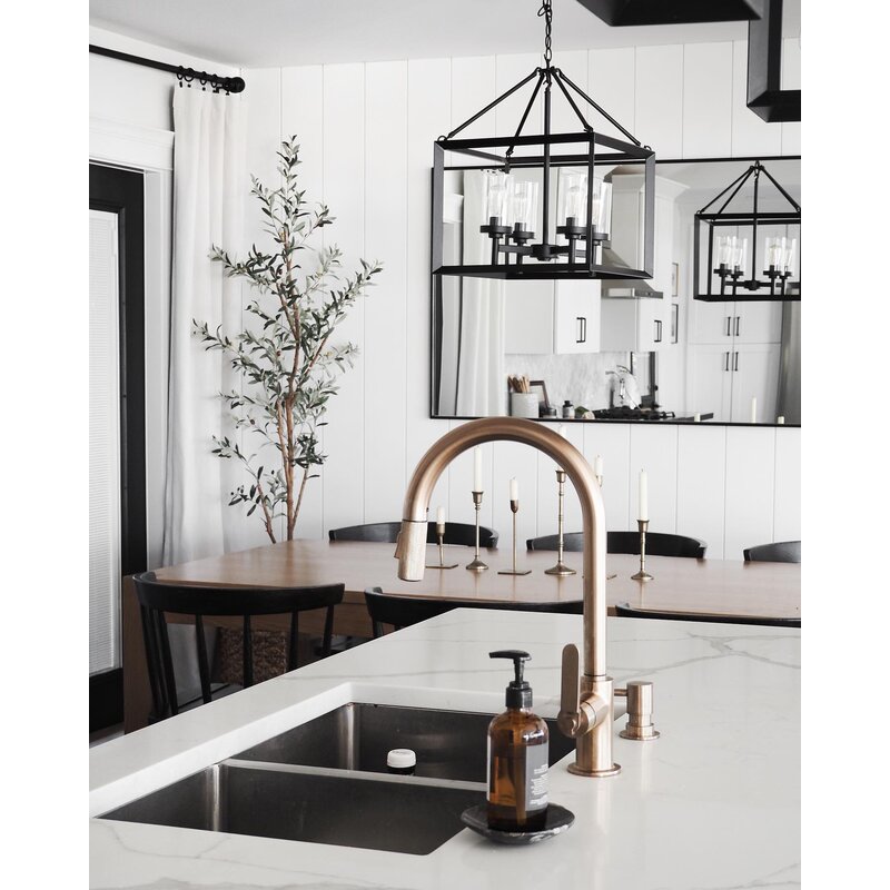 Black Martinsen Full Length Mirror 65"X22"x10 1/8"