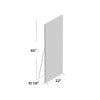 Black Martinsen Full Length Mirror 65