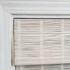 White Matchstick Semi-Sheer Roman Shade, 36