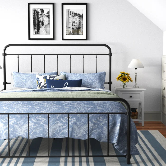 Matheney Metal Bed, Full / Double – Salvage & Co Indy