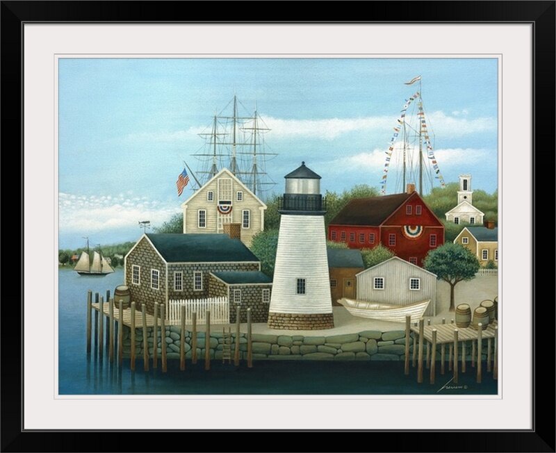 12" H x 16" W x 1.5" D Mattawa Mystic by Lowell Herrero - Print