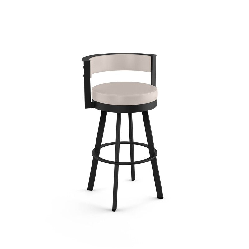 Black Matthews Swivel Bar Stool SHB303
