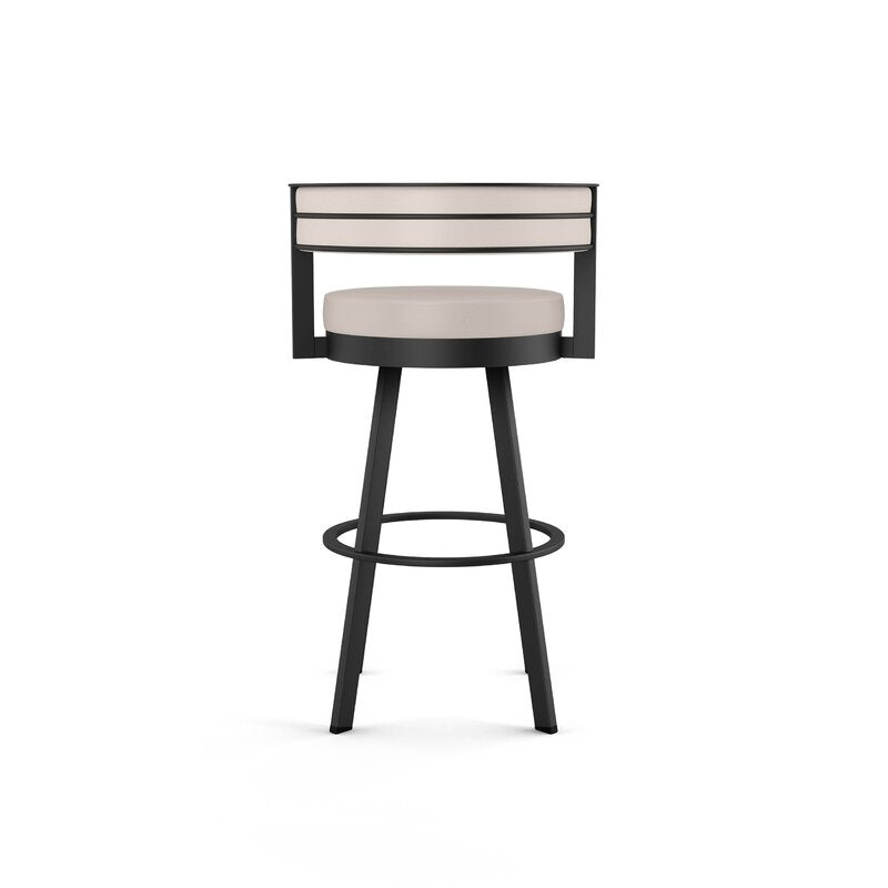Black Matthews Swivel Bar Stool SHB303