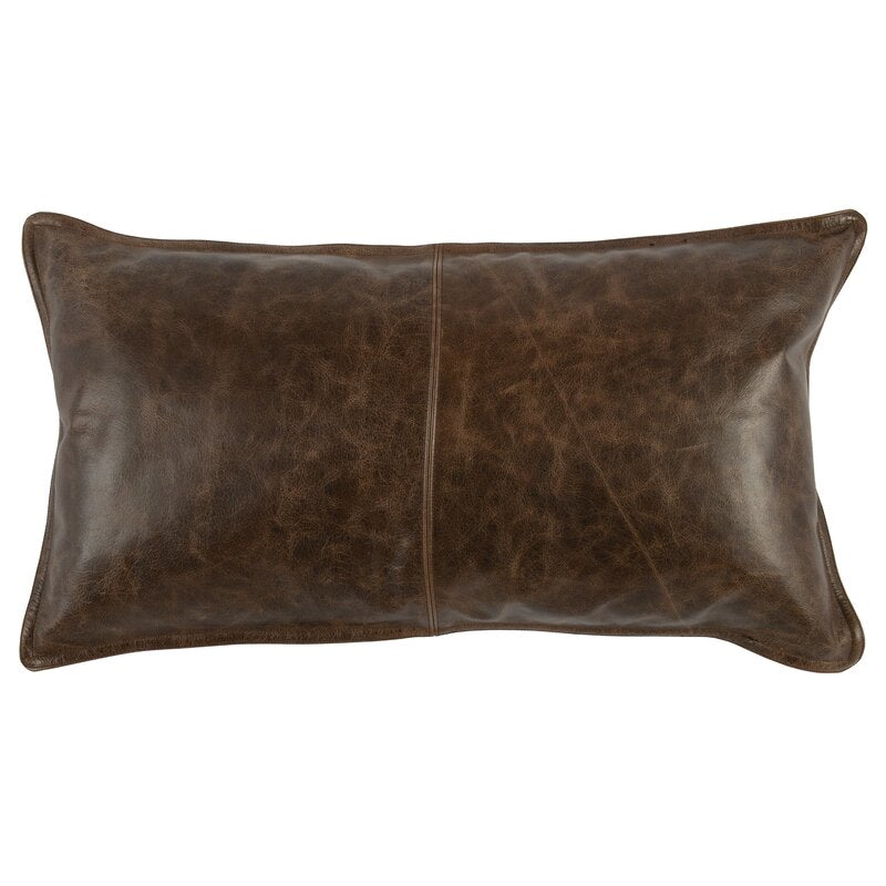 14"H x 26"W Chocolate Brown Mccusker Pillow Cover & Insert B54-HS173