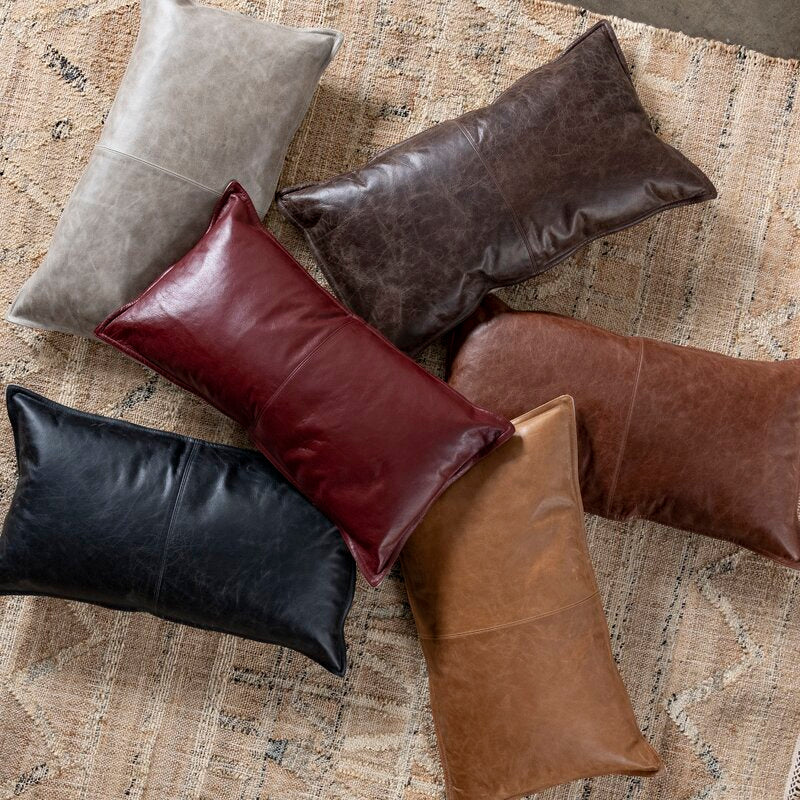 14"H x 26"W Chocolate Brown Mccusker Pillow Cover & Insert B54-HS173