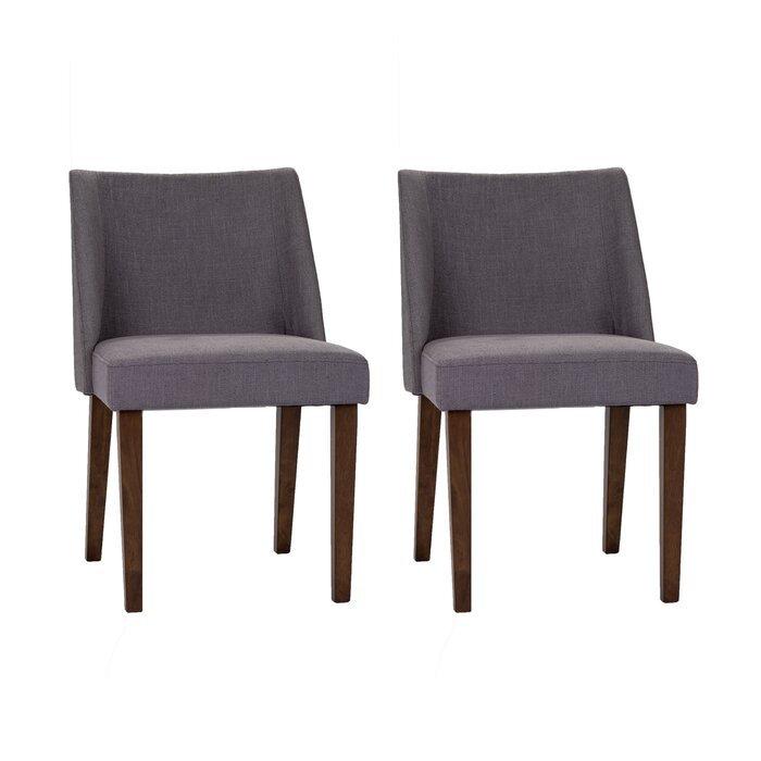 Mcdevitt Linen Side Chair, (Set of 2)