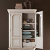 White Mcswain Armoire **Top only** CL134