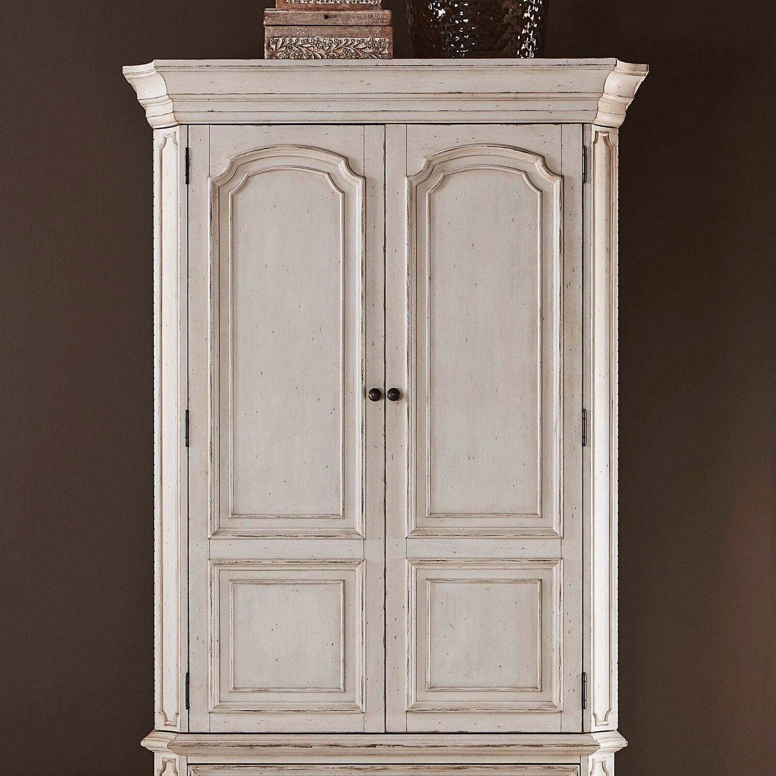 White Mcswain Armoire **Top only** CL134