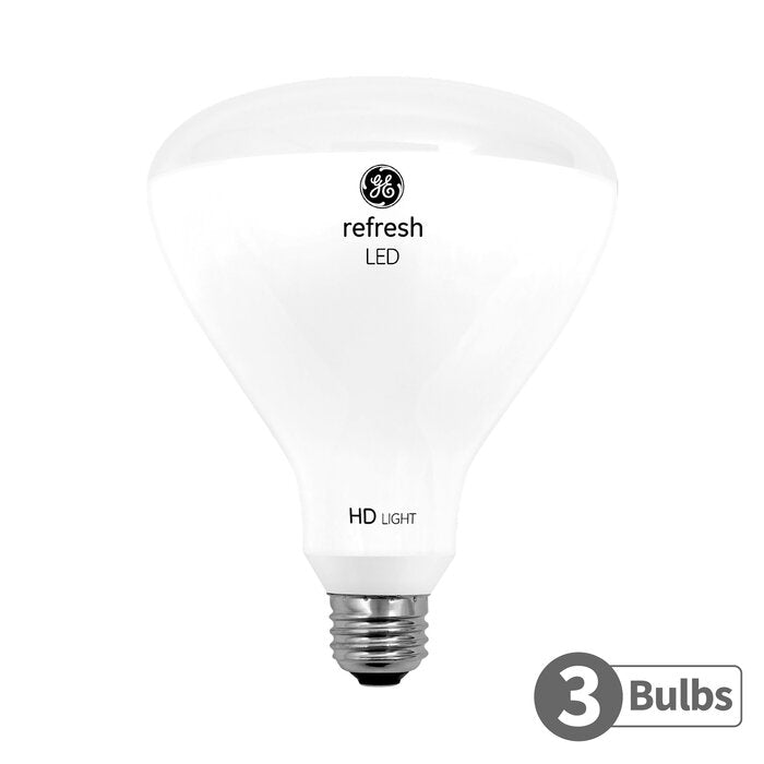 105 Watt (65 Watt Equivalent), BR40 LED, Dimmable Light Bulb, (5000K) E26/Medium (Standard) Base (Set of 3) EE530