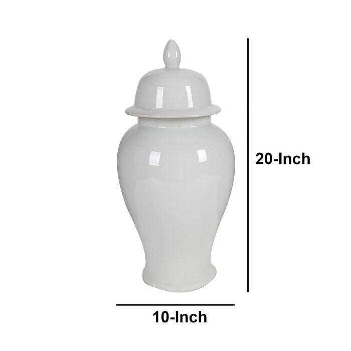 Medium Ceramic Ginger Storage Jar LX4782