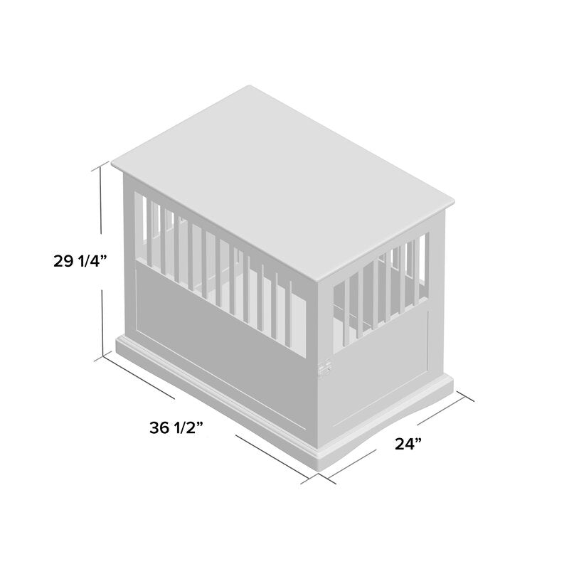 Mendosa Pet Crate End Table