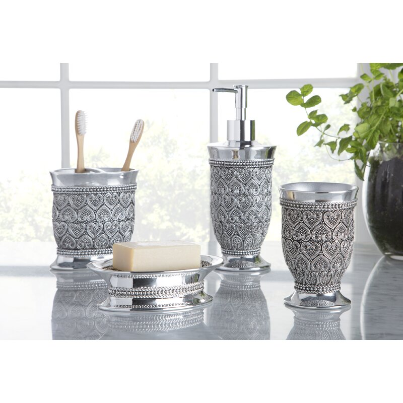 Mercado 4 Piece Bathroom Accessory Set SC806