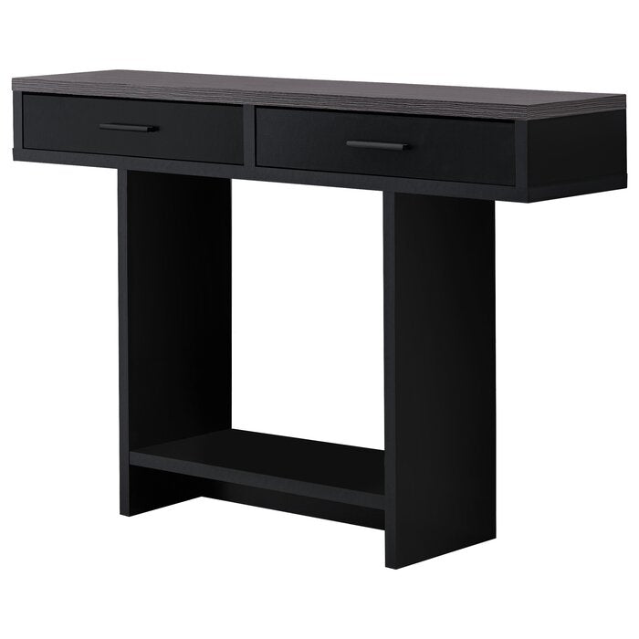 Black/Dark Gray Merced 47" Console Table LX4425