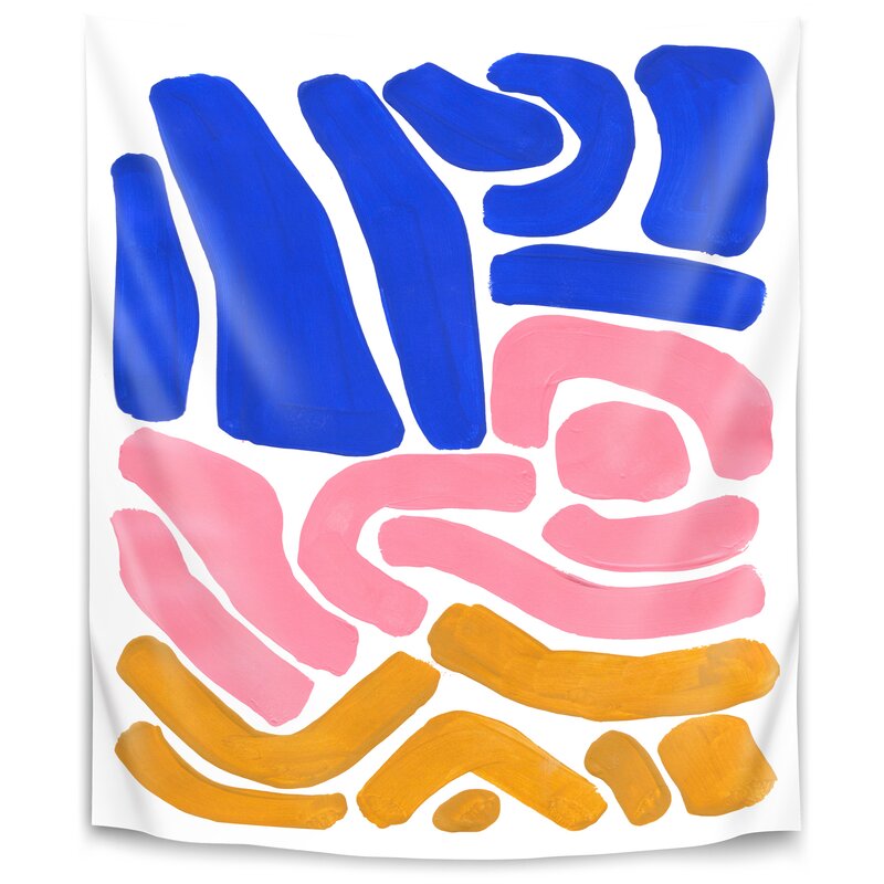 80" H x 68" W Microfiber Ejaaz Haniff Tapestry
