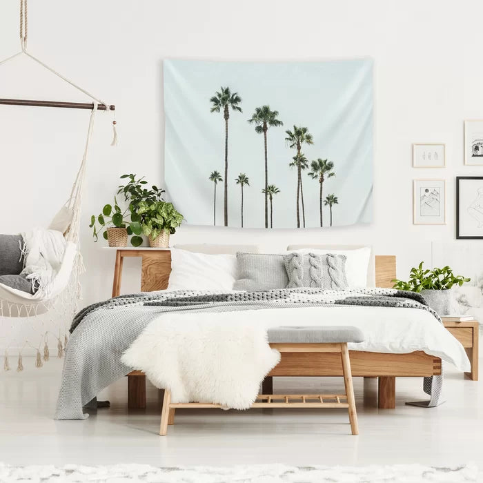 60" H x 51" W Microfiber Sisi and Seb Tapestry