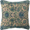 Blue Middlesbrough Floral Throw Pillow Cover LC503