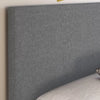 Twin Gray Middletown Upholstered Low Profile Standard Bed