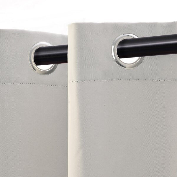 52" W x 96" L Millendon Polyester Curtain (Set of 2)