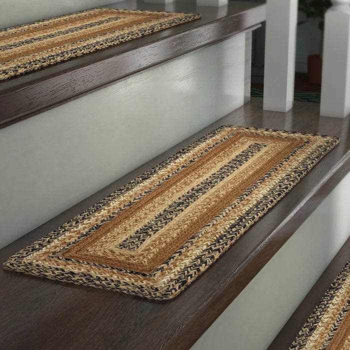 0.7' x 2'3" Millicent Brown Stair Tread, (Set of 13)