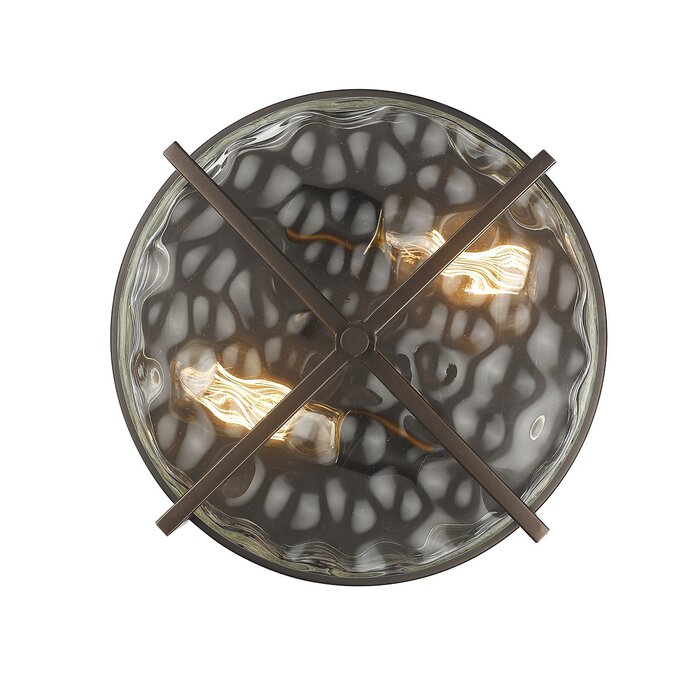 Millikin 13" 2-Light Flush Mount (#K6633)