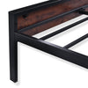 39'' H x 56'' W x 80'' L King Minas Bed