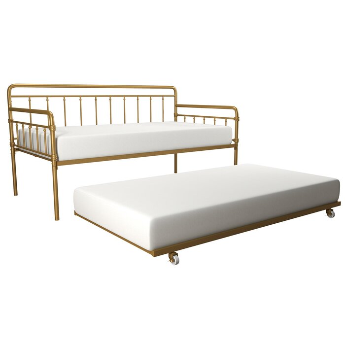 Minehead metal store daybed with trundle