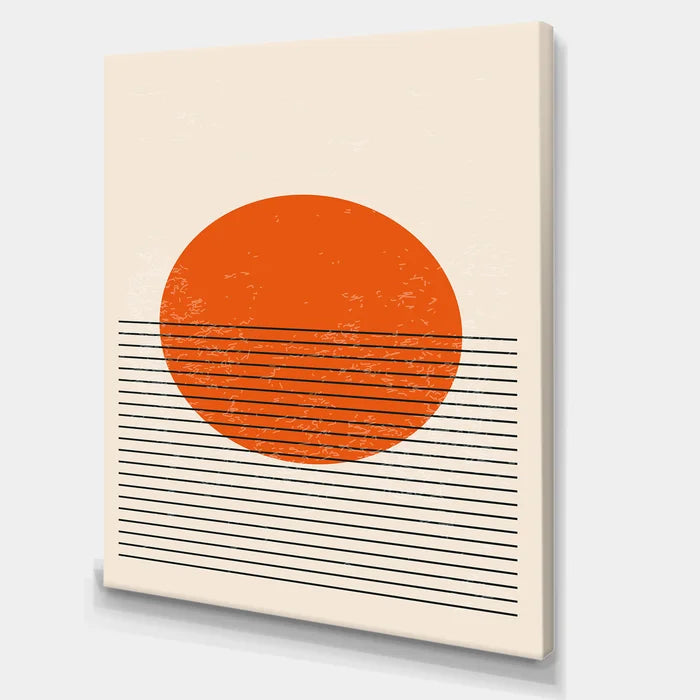 32" H x 24" W x 1" D Minimal Geometric Compostions Of Elementary Forms XIII - Bold Art on Canvas