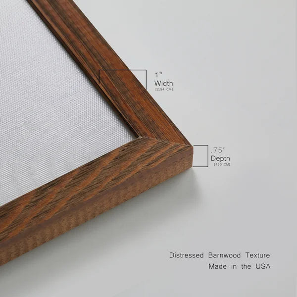 27.5" H x 27.5" W x 1.5" D Mixed Signals V - Picture Frame Painting on Canvas