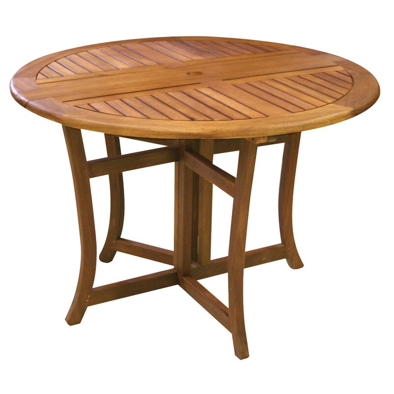 Moana Folding Wooden Dining Table #8185