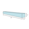Modern Farmhouse Fireplace Shelf Mantel #LX181