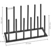 Modern Sleek 6 Pair Boot Storage