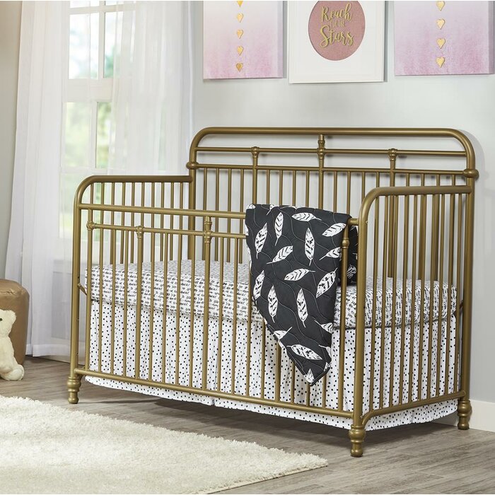 Hawken 3-in-1 Convertible Crib, Gold (#K1012)