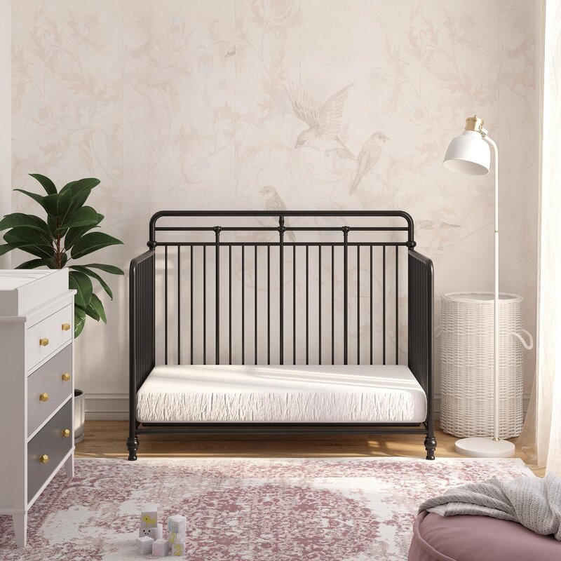 Black Monarch Hill Hawken 3-in-1 Convertible Crib K8104