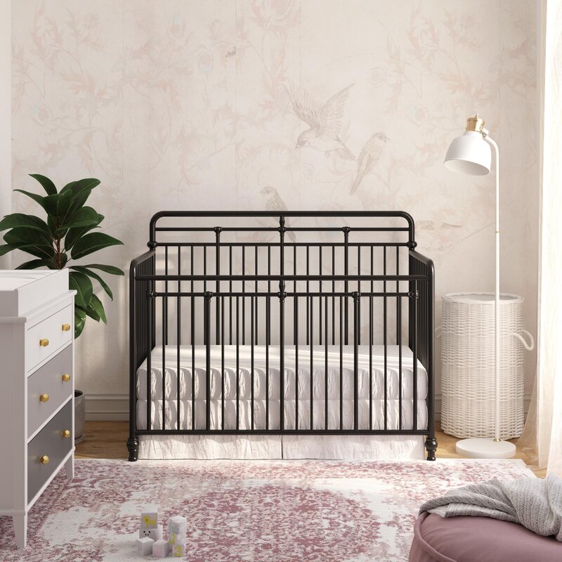 Black Monarch Hill Hawken 3-in-1 Convertible Crib K8104