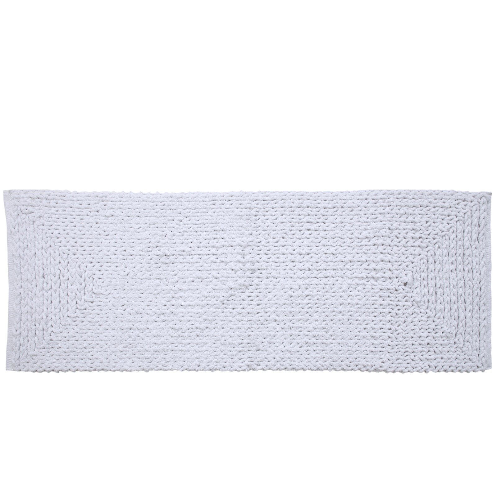 White Monica Bath Rug SC677