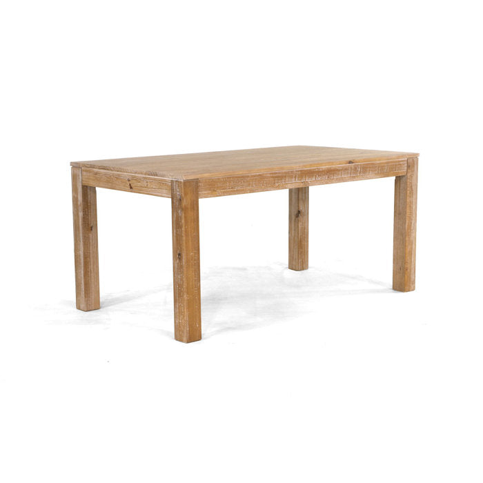 Driftwood Montauk 63'' Pine Solid Wood Dining Table