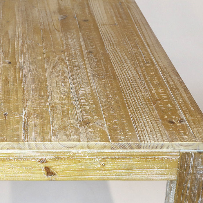 Driftwood Montauk 63'' Pine Solid Wood Dining Table