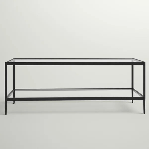 17" H x 45" W x 20" D Montclair 4 Legs Coffee Table with Storage