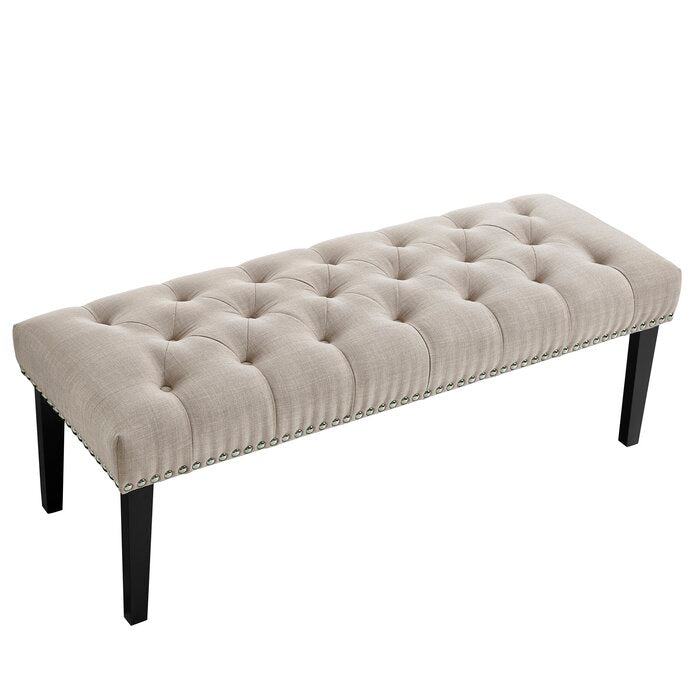 Beige Montello Upholstered Bench