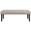 Beige Montello Upholstered Bench