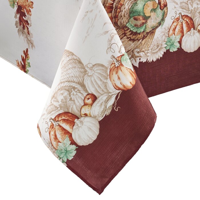 102" x 60" Monterrey Thanksgiving Tablecloth