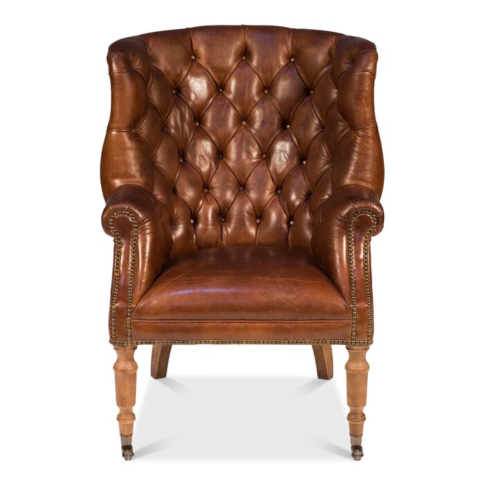 Morford Upholstered Wingback Chair