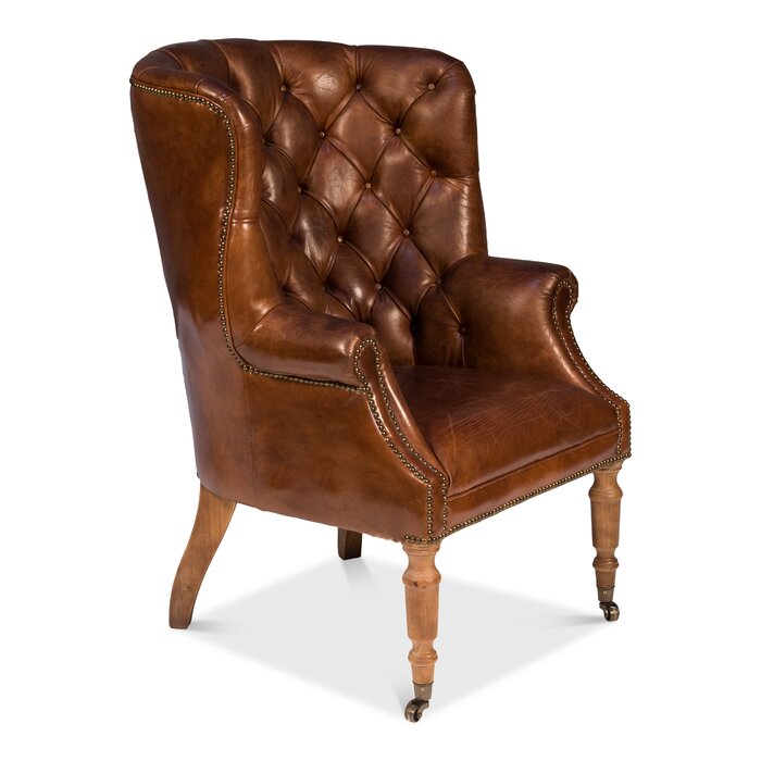 Morford Upholstered Wingback Chair