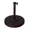 Black Moro Metal Free Standing Umbrella Base pt816
