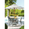 Black Moro Metal Free Standing Umbrella Base HB259